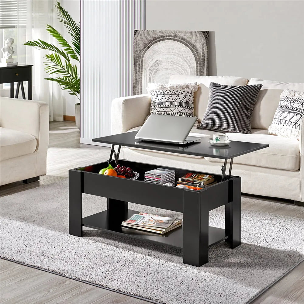Modern Wooden Lift Top Coffee Table